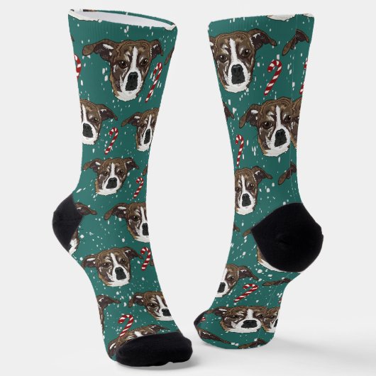 Carleigh Dog Socken (Gewinkelt)