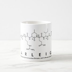 Carleigh Peptid-Namen-Tasse Kaffeetasse