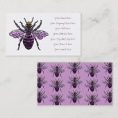 Carleighs Bienenkönigin-Visitenkarten Visitenkarte (Vorne/Hinten)