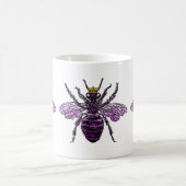 Carleighs Bienenköniginkleid und -geschenke Kaffeetasse (Mittel)