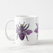 Carleighs Bienenköniginkleid und -geschenke Kaffeetasse (Links)