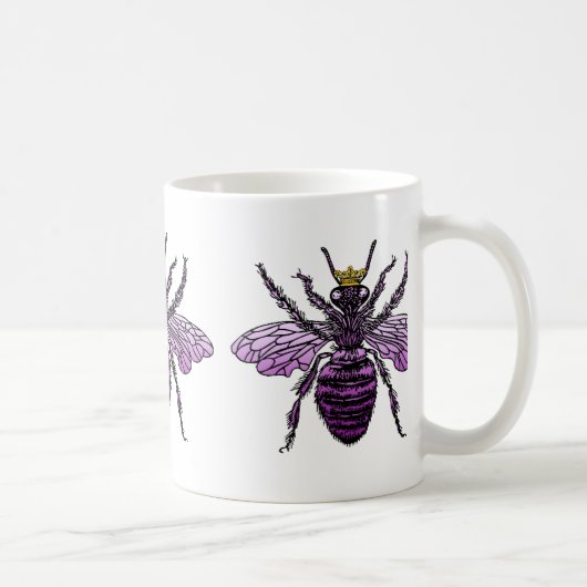 Carleighs Bienenköniginkleid und -geschenke Kaffeetasse (Rechts)