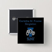 Carletha M. Frazier Singleton Button (Vorne & Hinten)
