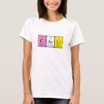 Carli Periodenname Shirt<br><div class="desc">Carli schrieb als C Ar Li (Carbon Argon Lithium) ein Shirt für den Wissenschaftler in Ihnen.</div>