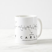 Carlie Peptidname Tasse (VorderseiteRechts)