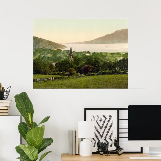Carlingford Lough, Grafschaft Down, Landschaft N.  Poster (Heimbüro)