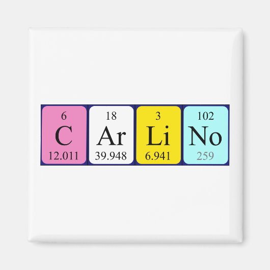 Carlino Periodenmagnet Magnet (Vorne)