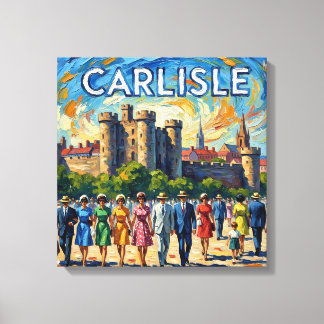 Carlisle Castle Historic Monument Stretched Canvas Leinwanddruck