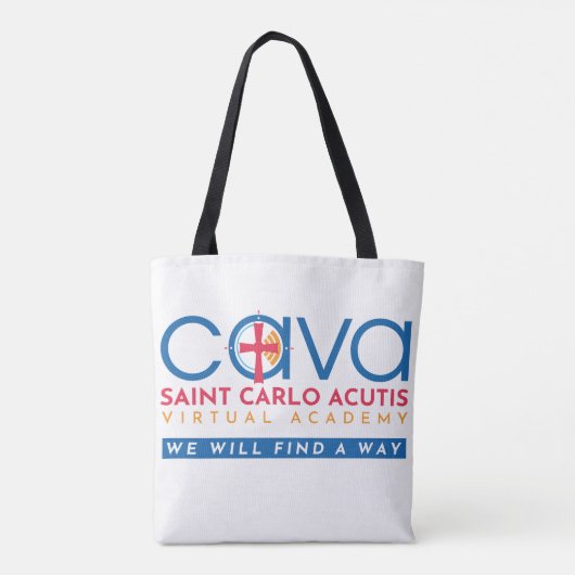 Carlo Acutis Quote Tasche (Rückseite)