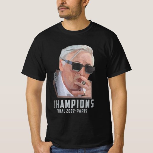 Carlo Ancelotti classic T-Shirt (Vorderseite)