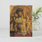 Carlo Crivelli - Pietà Einladung (Stehend Vorderseite)