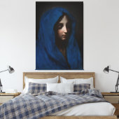 Carlo Dolci (1616-1687) - Blaue Madonna Leinwanddruck (Insitu (Schlafzimmer))