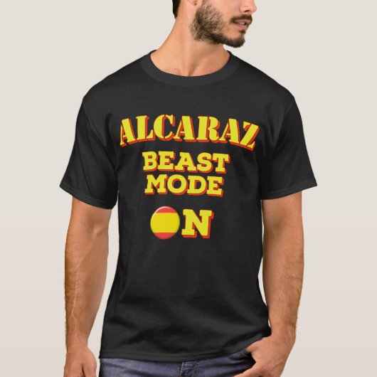 Carlos Alcaraz t shirt (Vorderseite)