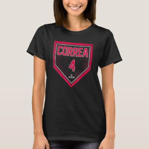 Carlos Correa Zuhause Plate Gameday Carlos Correa T-Shirt