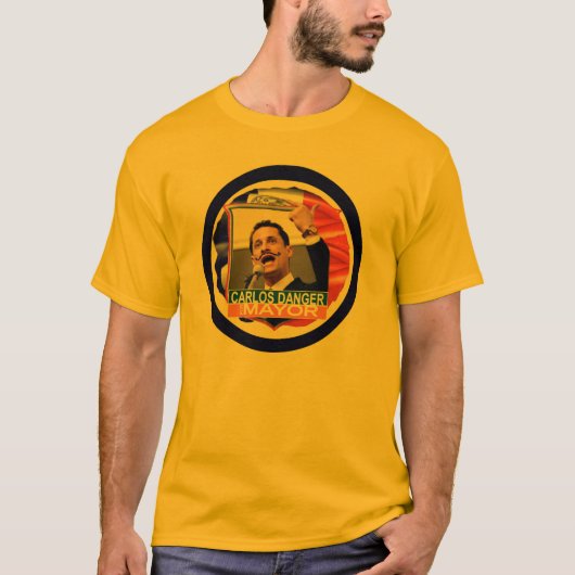 Carlos-Gefahr (Anthony Weiner) für NYC T-Shirt (Vorderseite)