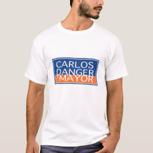 Carlos-Gefahr für Bürgermeister - Männer T-Shirt