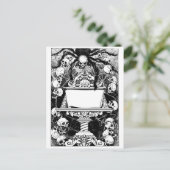 Carlos Neve, BuchIllustration zirka 1947 Mexiko Postkarte (Stehend Vorderseite)