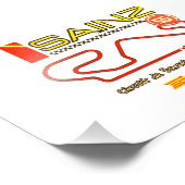 CARLOS SAINZ, Formel 1, ferrari Fotodruck (Ecke)