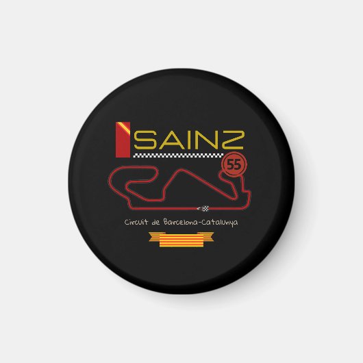 CARLOS SAINZ, Formel 1, ferrari Magnet (Vorne)