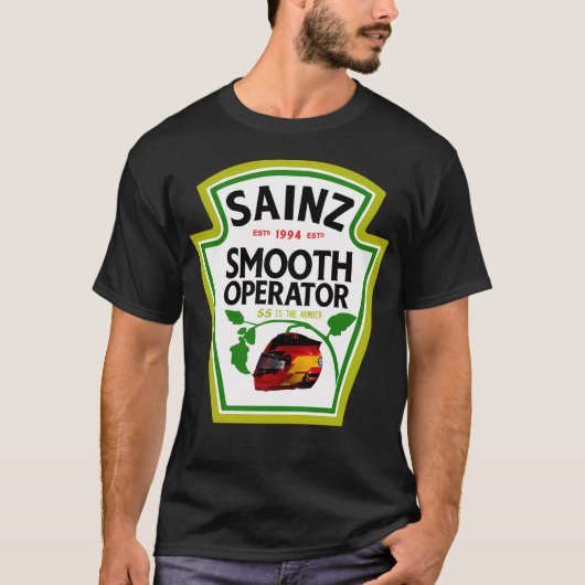 Carlos Sainz Smooth Operator 2023 T-Shirt (Vorderseite)