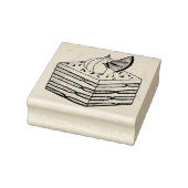 Carlota de Limón Mexikanischer Icebox-Kuchen Bake  Gummistempel (Stempel)