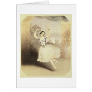 Carlotta Grisi (1819-99) im Ballett des Peri