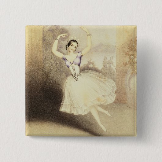 Carlotta Grisi (1819-99) im Ballett des Peri Button (Vorderseite)