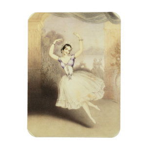 Carlotta Grisi (1819-99) im Ballett des Peri Magnet