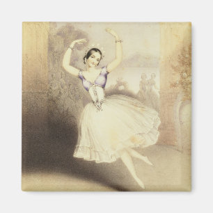 Carlotta Grisi (1819-99) im Ballett des Peri Magnet