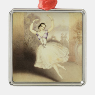 Carlotta Grisi (1819-99) im Ballett des Peri Silbernes Ornament