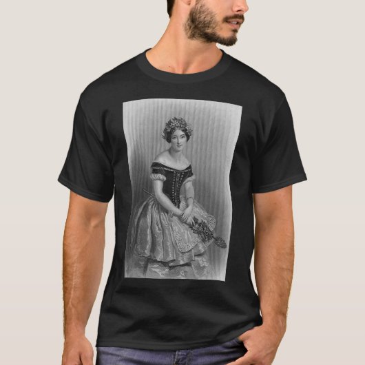 Carlotta Grisi als Giselle T Shirt (Vorderseite)