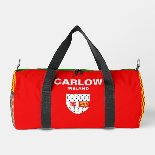 Carlow Irland - Irisch Personalisiert Duffle Bag (Rückseite)