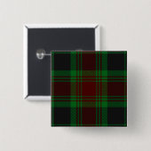 Carlow Landkreis Irish Tartan Button (Vorne & Hinten)