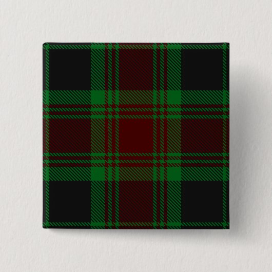 Carlow Landkreis Irish Tartan Button (Vorderseite)