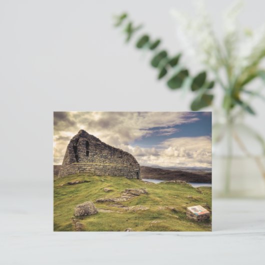 Carloway Broch Postkarte (Stehend Vorderseite)