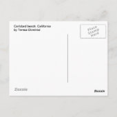 Carlsbad Beach - Postcard Postkarte (Rückseite)
