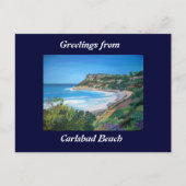 Carlsbad Beach - Postcard Postkarte (Vorderseite)