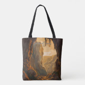 Carlsbad Caverne New Mexico Vintag Art Travel Tasche (Rückseite)