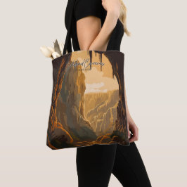 Carlsbad Caverne New Mexico Vintag Art Travel Tasche