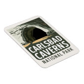 Carlsbad Caverns National Park Geschenk oder Souve Magnet (Rechte Seite)