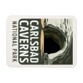 Carlsbad Caverns National Park Geschenk oder Souve Magnet (Horizontal)