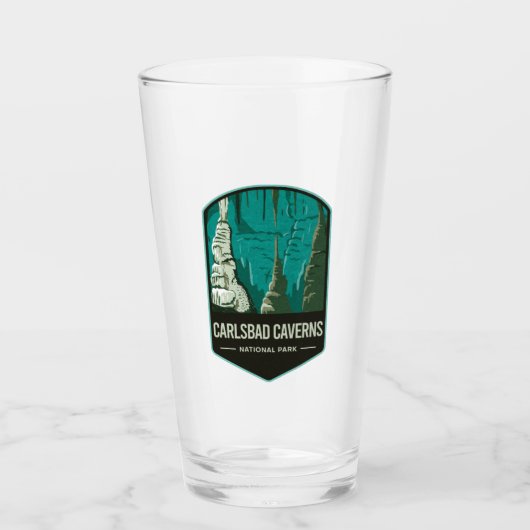 Carlsbad Caverns National Park Glas (Vorderseite)