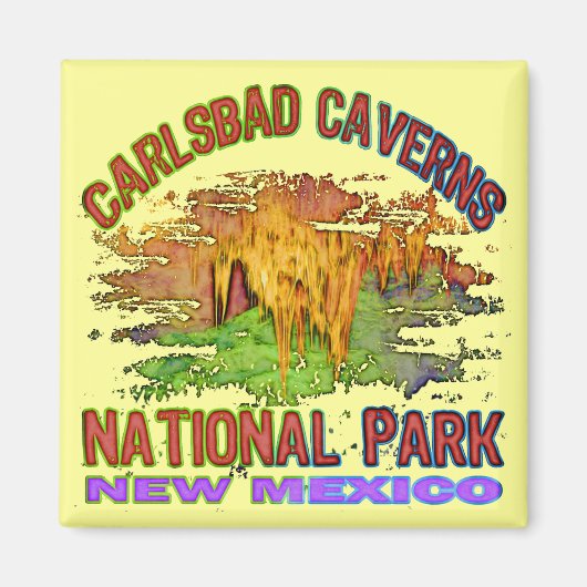 Carlsbad Caverns National Park, New Mexico Magnet (Vorne)