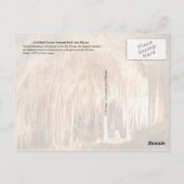 Carlsbad Caverns National Park, New Mexico Postkarte (Rückseite)