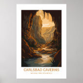 Carlsbad Caverns National Park New Mexico USA Poster (Vorne)