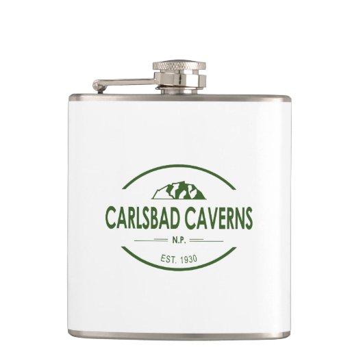 Carlsbad Caverns Nationalpark Flachmann (Vorderseite)