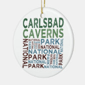 Carlsbad Caverns Nationalpark Keramikornament (Links)