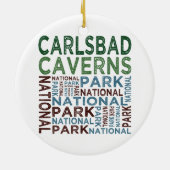 Carlsbad Caverns Nationalpark Keramikornament (Hinten)