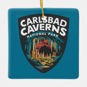 Carlsbad Caverns Nationalpark Keramikornament