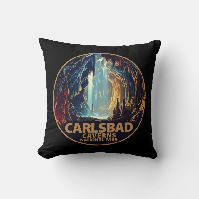 Carlsbad Caverns Nationalpark Kissen (Vorderseite)